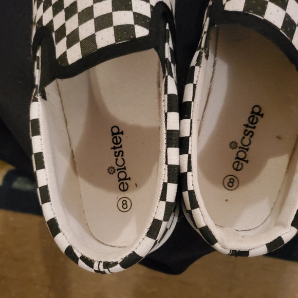 Comfortable checker board loafers - Picture 3 of 5